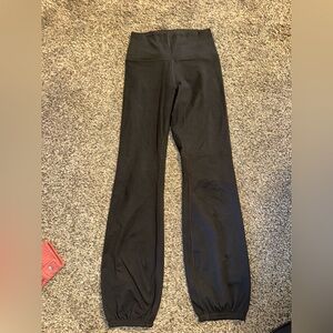 Steel gray High-Waist Yoga Pants